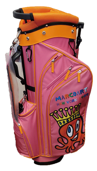 **日本初限定販売**MARCOART New York 1989 オリジナルキャディバッグ Pink/ピンク