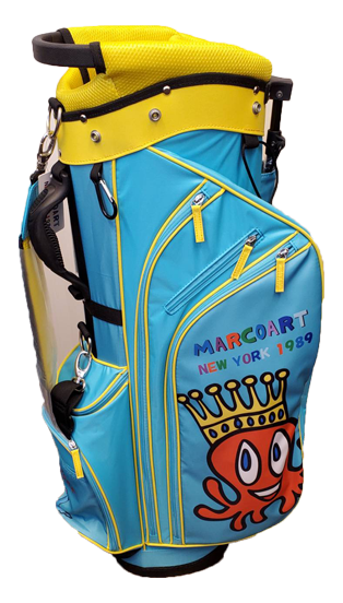 **日本初限定販売**MARCOART New York 1989 オリジナルキャディバッグ Light Blue/水色
