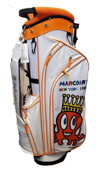 **日本初限定販売**MARCOART New York 1989 オリジナルキャディバッグ White/白