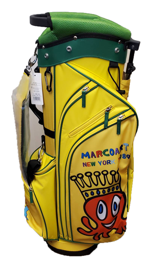 **日本初限定販売**MARCOART New York 1989 オリジナルキャディバッグ Yellow/黄色